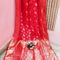 Hot Pink Color Katan Benarasi Saree