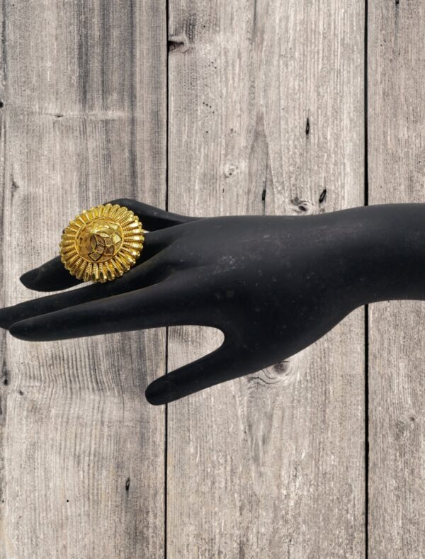 Gold Polish Finger Ring