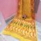 Dark Yellow Color Cotton Jamdani Saree