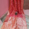 Flamingo Pink Color Jaal Katan Benarasi Saree