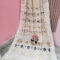 Off White Multi Color Kota Jamdani Saree