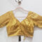 Golden Color Brocade Blouse