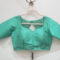Green Color Samo Silk Blouse