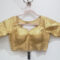 Golden Color Brocade Blouse