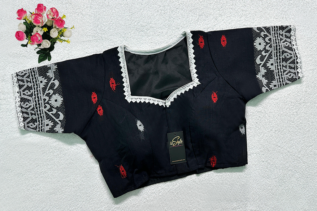 Black Color Jamdani Blouse
