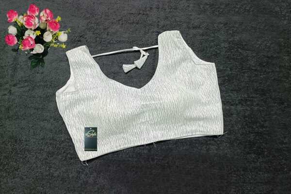 White Color Viscose Blouse