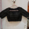 Black Color Taffeta Silk Blouse