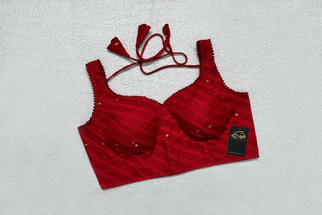 Red Color Jamdani Blouse